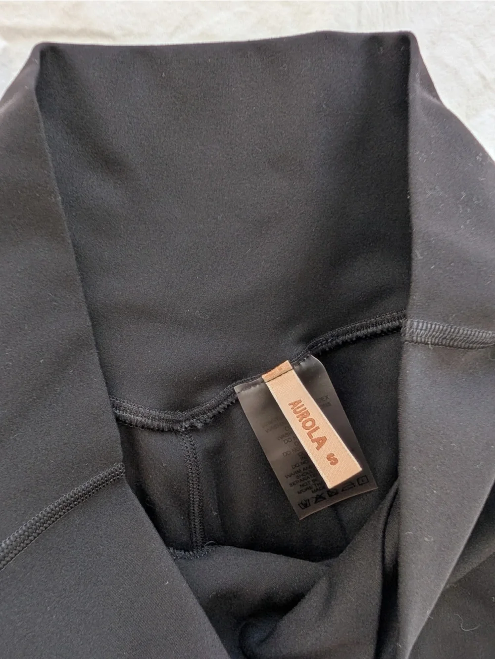 AURORA Black High Waisted Flare Yoga Leggings NWT Style Size Small